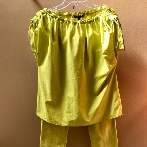 Luisa Cerano Lime Green Shirt Dress 758296 3342 0348 main image 0